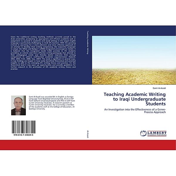 Teaching Academic Writing to Iraqi Undergraduate Students, Sami Al-Asadi