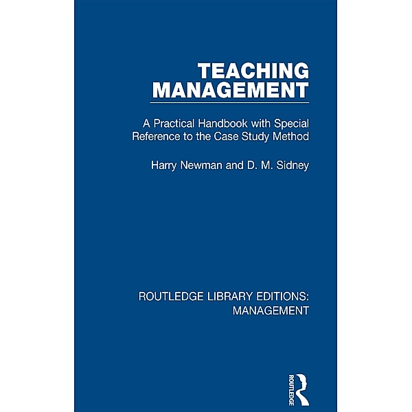Teaching Management, Harry Newman, D. M. Sidney