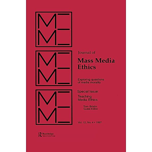 Teaching Media Ethics, Sherry Baker