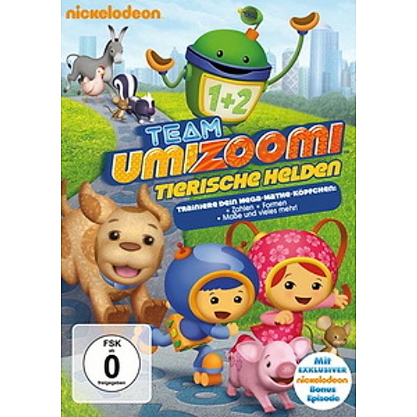 Team Umizoomi - Tierische Helden, Soo Kim, Michael Smith, Jennifer Twomey, Jeff Borkin, Clark Stubbs, Brian L. Perkins, Dustin Ferrer, P. Kevin Strader, Sascha Paladino