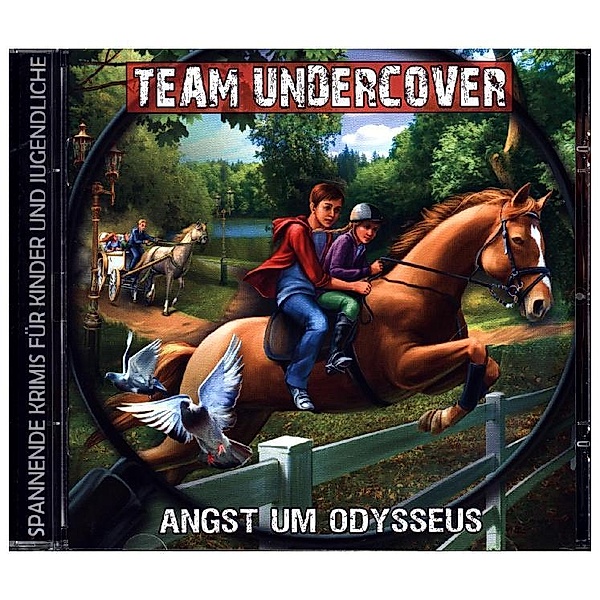 Team Undercover - Angst um Odysseus,1 Audio-CD, Team Undercover