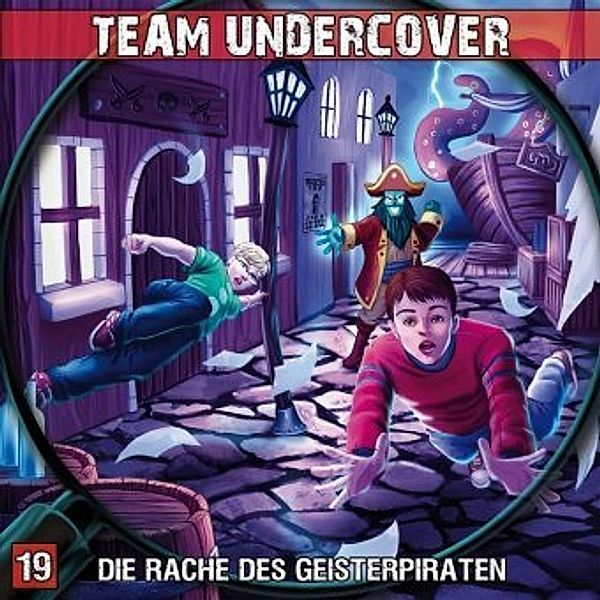 Team Undercover - Die Rache des Geisterpiraten, 1 Audio-CD, Markus Topf
