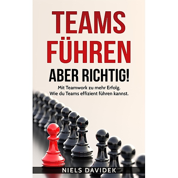 Teams Führen - aber Richtig!: Mit Teamwork zu mehr Erfolg. Wie Du Teams Effizient Führen Kannst., Niels Davidek