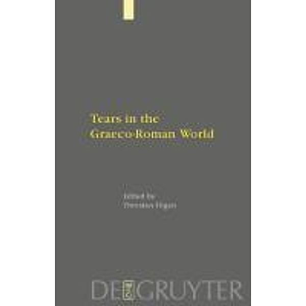 Tears in the Graeco-Roman World