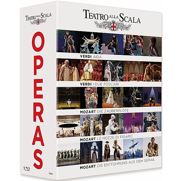 Teatro Alla Scala Opera Box, Domingo, Damrau, Schultz, Mehta