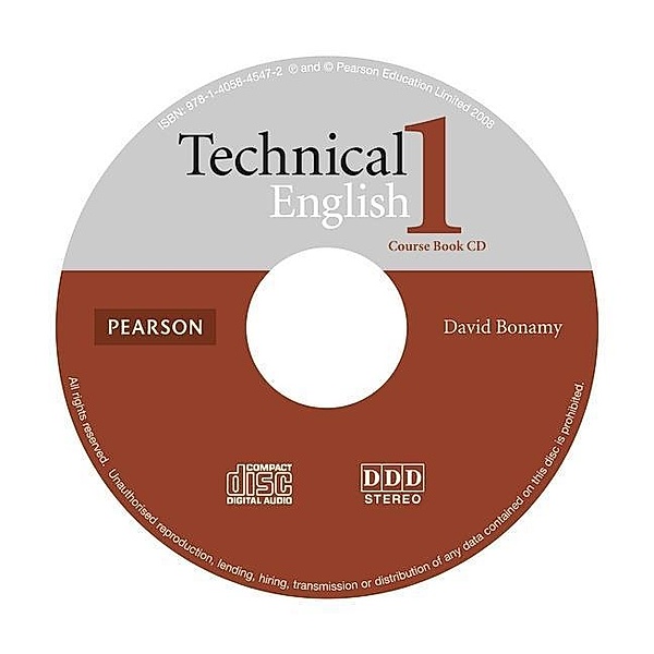 Technical English: Level.1 Course Book Audio-CD, David Bonamy