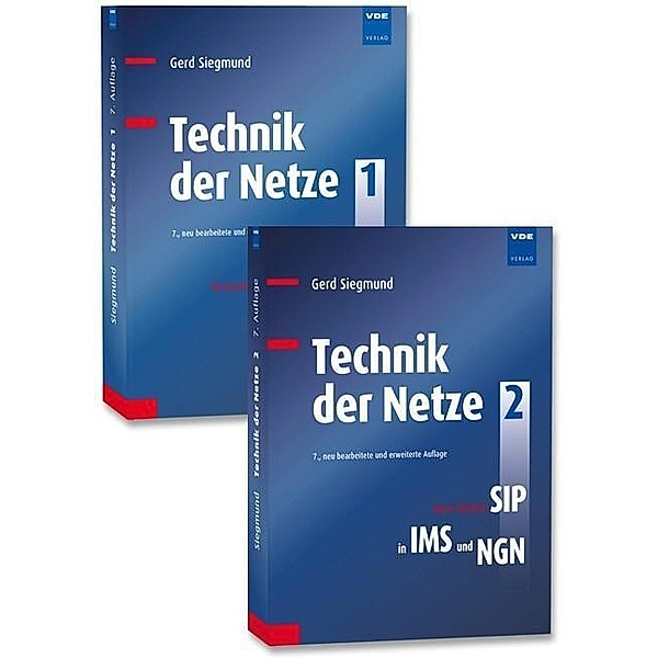 Technik der Netze, 2 Bde., Gerd Siegmund