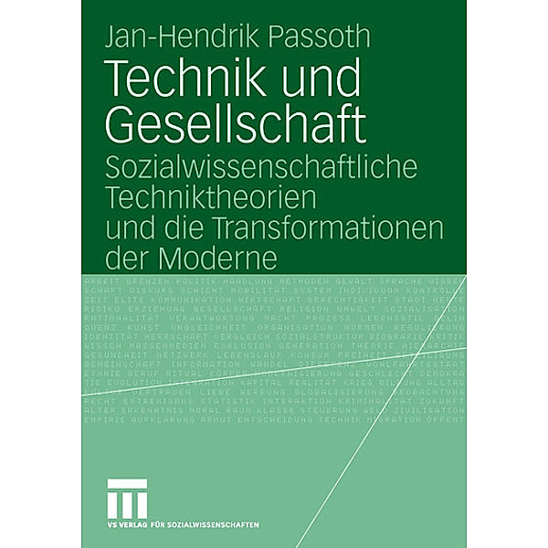 Technik und Gesellschaft, Jan-Hendrik Passoth