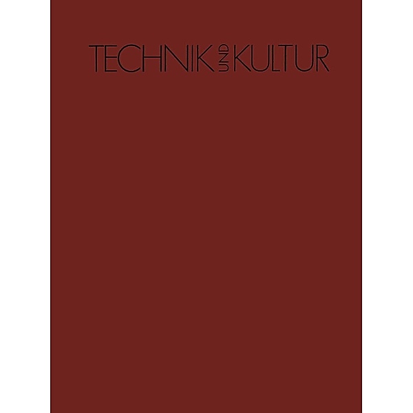 Technik und Kultur / VDI-Buch