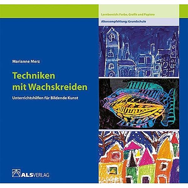 Techniken mit Wachskreiden, Marianne Merz