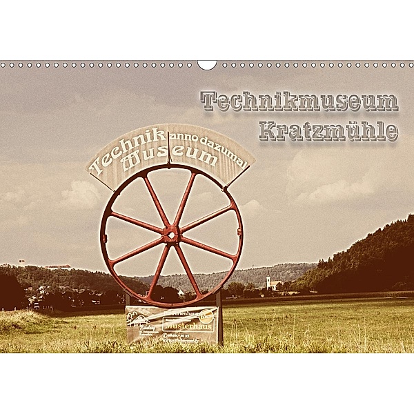 Technikmuseum Kratzmühle (Wandkalender 2021 DIN A3 quer), Ralph Portenhauser