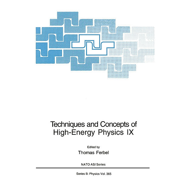 Techniques and Concepts of High-Energy Physics IX