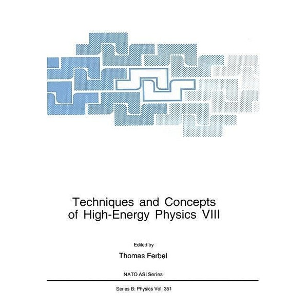 Techniques and Concepts of High-Energy Physics VIII / Nato ASI Subseries B: Bd.351
