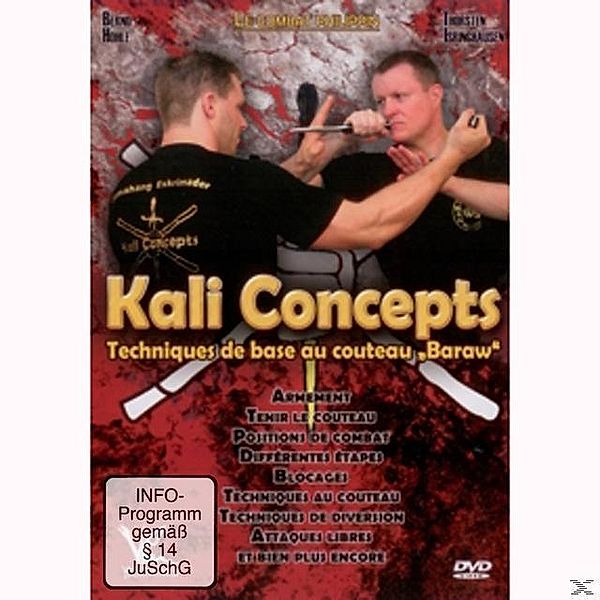 Techniques de base au couteau Baraw, Kali Concepts