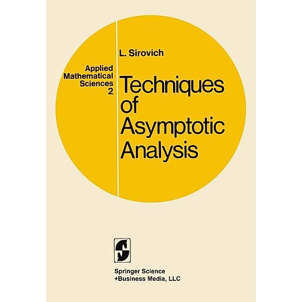 Techniques of Asymptotic Analysis, Lawrence Sirovich