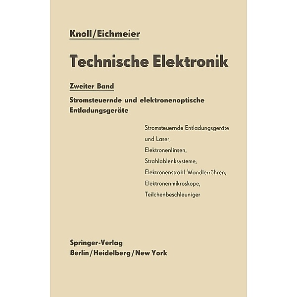 Technische Elektronik, Max Knoll, Joseph Eichmeier