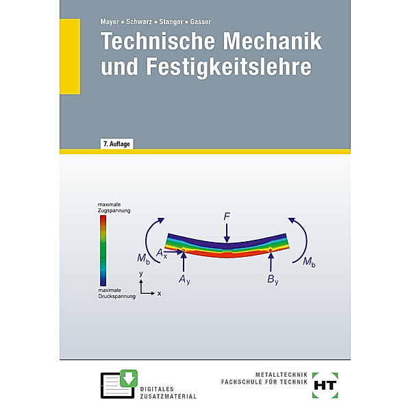 Technische Mechanik und Festigkeitslehre, m. 1 DVD-ROM, Hans-Georg Mayer, Wolfgang Schwarz, Werner Stanger, Andreas Gasser