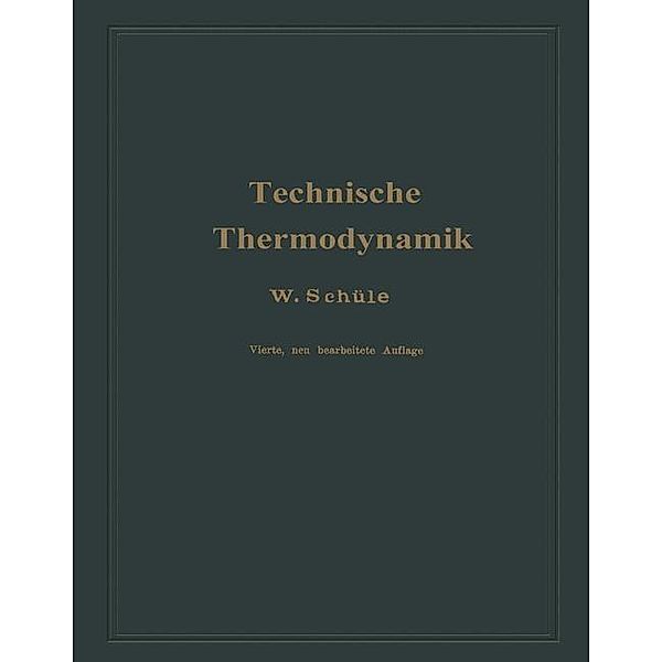 Technische Thermodynamik, Wilhelm Schüle