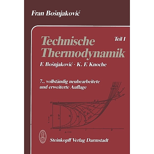 Technische Thermodynamik, F. Bosnjakovic, K. F. Knoche