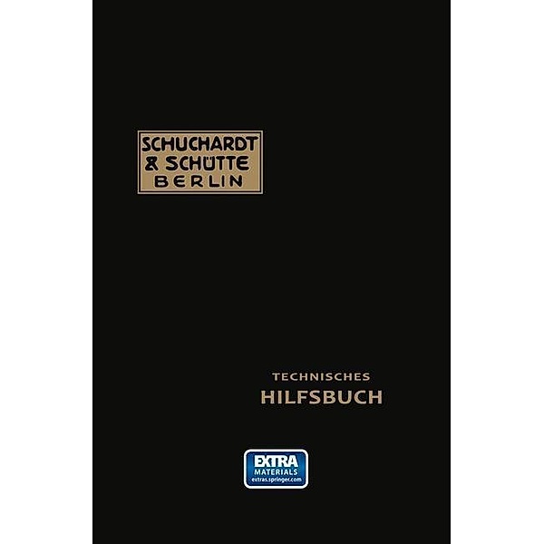 Technisches Hilfsbuch, Schuchardt, Schütte