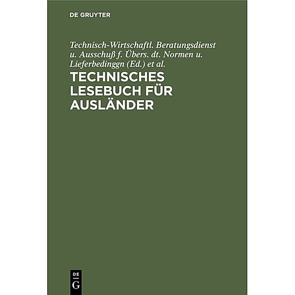 Technisches Lesebuch für Ausländer