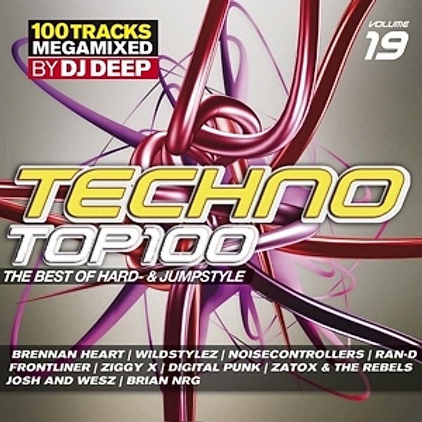 Techno Top 100 Vol.19, Diverse Interpreten