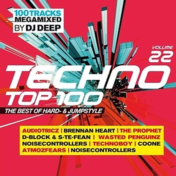 Techno Top 100 Vol.22 The Best Of Hard-& Jumpstyle, Diverse Interpreten