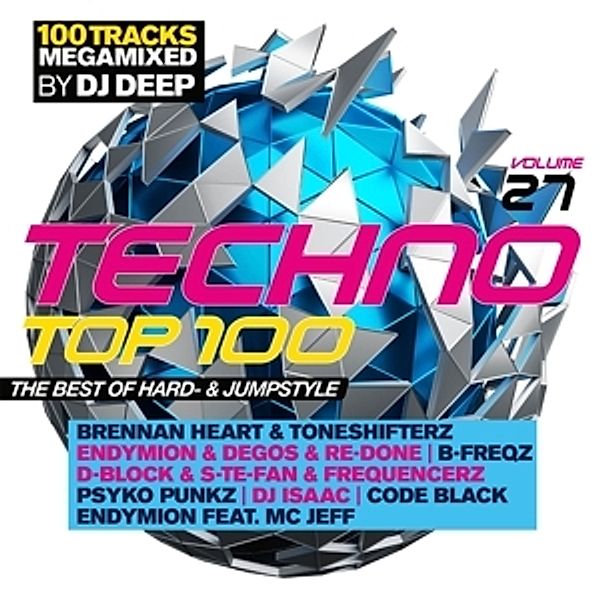 Techno Top 100 Vol.27 The Best Of Hard-& Jumpstyle, Diverse Interpreten