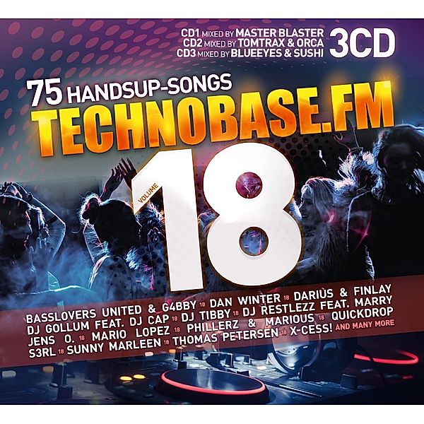 Technobase.Fm Vol. 18, Diverse Interpreten