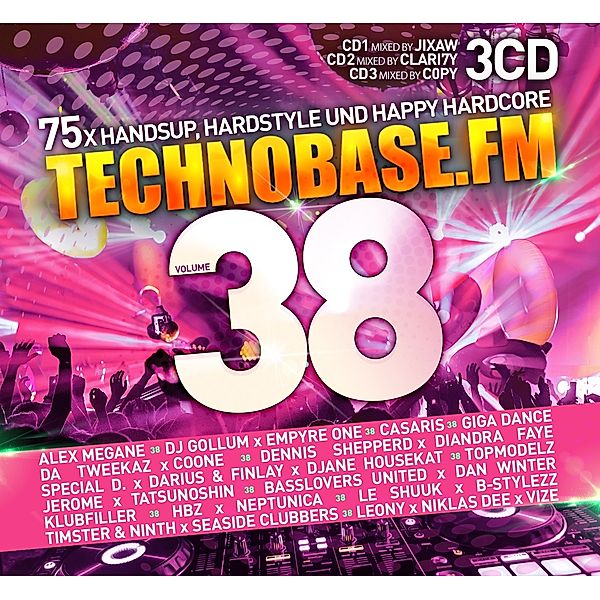 TECHNOBASE.FM VOL. 38, Diverse Interpreten