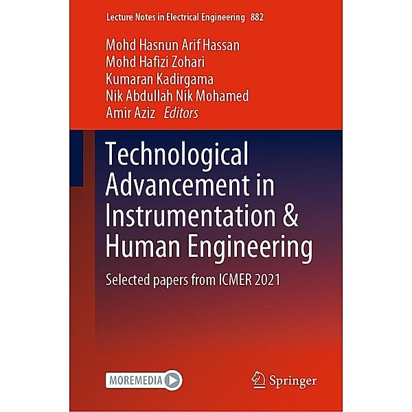 Technological Advancement in Instrumentation & Human Engineering / Lecture Notes in Electrical Engineering Bd.882