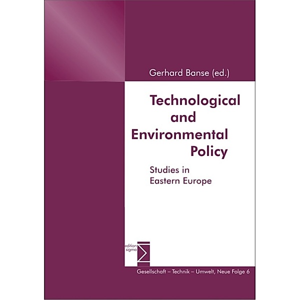Technological and Environmental Policy, Gerhard Banse