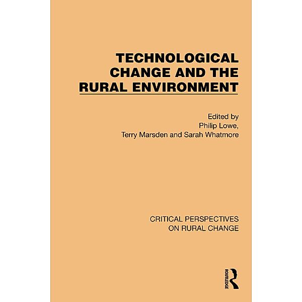 Technological Change and the Rural Environment