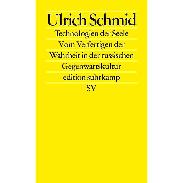 Technologien der Seele, Ulrich Schmid