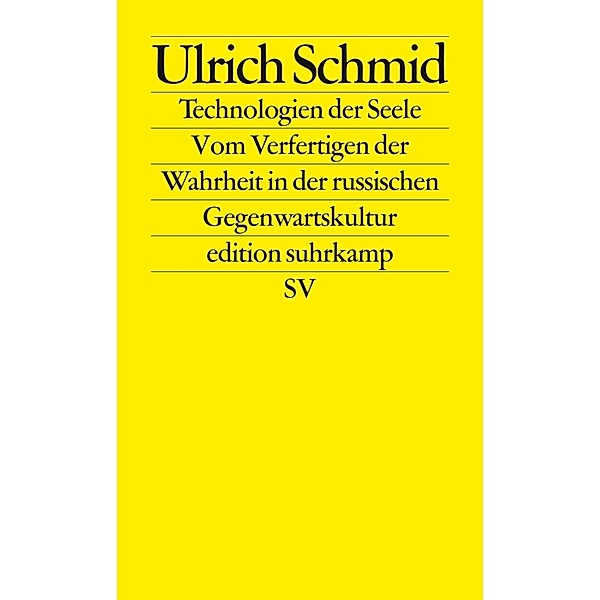Technologien der Seele, Ulrich Schmid