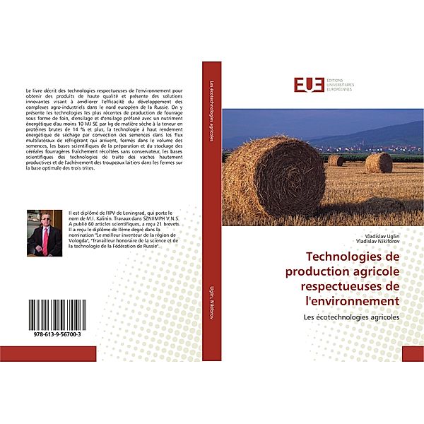 Technologies de production agricole respectueuses de l'environnement, Vladislav Uglin, Vladislav Nikiforov