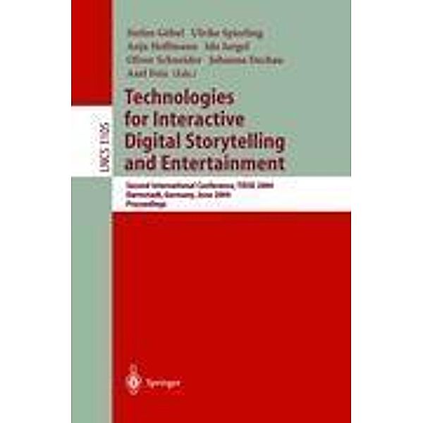 Technologies for Interactive Digital Storytelling and Entertainment