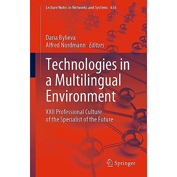 Technologies in a Multilingual Environment / Lecture Notes in Networks and Systems Bd.636