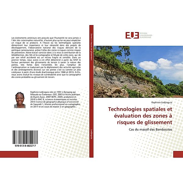 Technologies spatiales et évaluation des zones à risques de glissement, Raphinie Ledjioguia