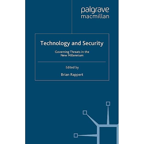 Technology and Security / New Security Challenges, Brian Rappert