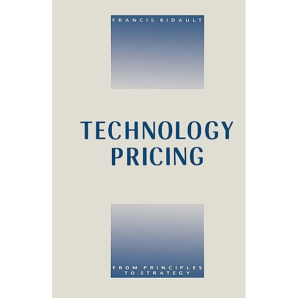 Technology Pricing, Francis Bidault