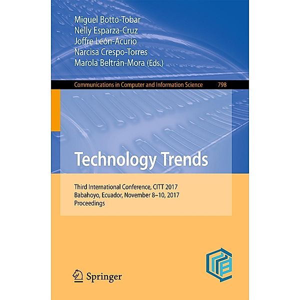 Technology Trends / Communications in Computer and Information Science Bd.798