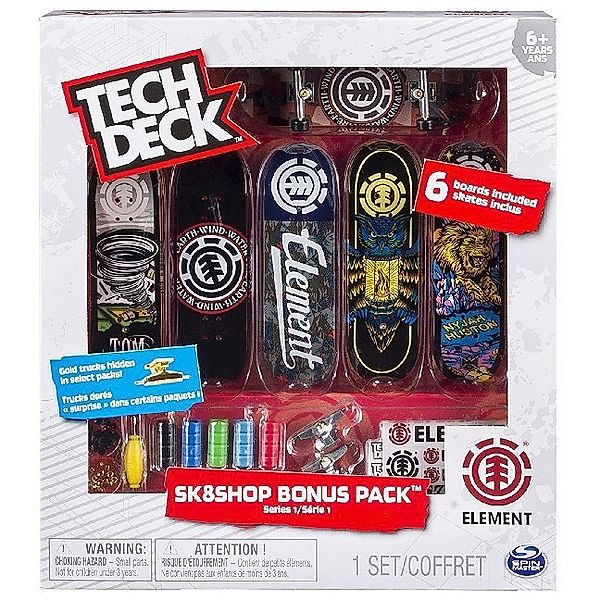 Amigo Verlag, Spin Master TED Tech Deck Bonus Sk8 Shop