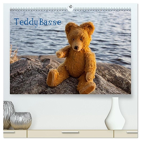 Teddy Basse (hochwertiger Premium Wandkalender 2024 DIN A2 quer), Kunstdruck in Hochglanz, Dirk rosin