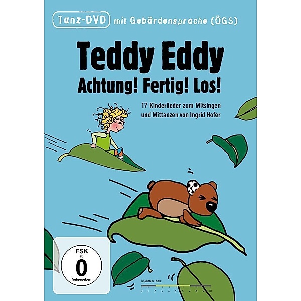 Teddy Eddy - Achtung! Fertig! Los!,1 DVD, Ingrid Hofer