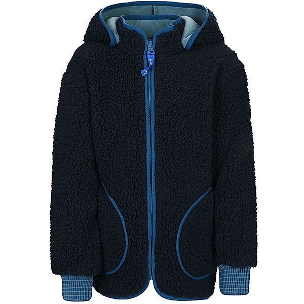 finkid Teddy-Fleecejacke TONTTU NALLE in navy/seaport