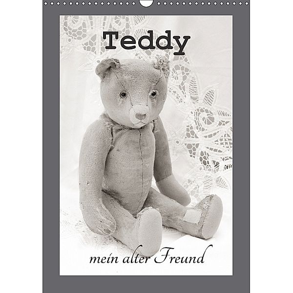 Teddy, mein alter Freund (Wandkalender 2018 DIN A3 hoch), Nina Schwarze