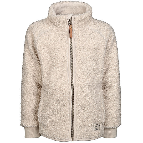 MINI A TURE Teddyfleece-Jacke MATCEDRIC in sesame