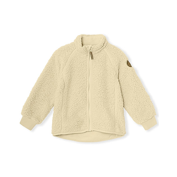 MINI A TURE Teddyplüsch-Jacke CEDRIC in angora cream