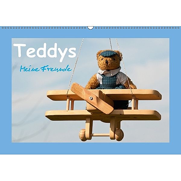 Teddys Meine Freunde (Wandkalender 2018 DIN A2 quer) Dieser erfolgreiche Kalender wurde dieses Jahr mit gleichen Bildern, Meike Bölts
